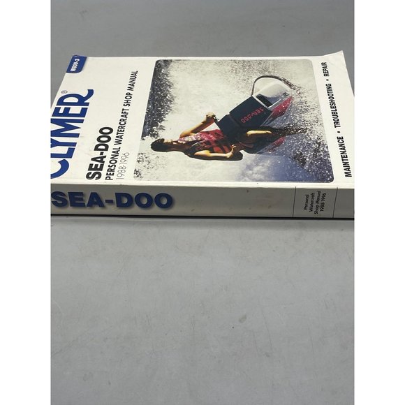 Clymer Sea-D00 W809-3 Shop Manual 1988-1996 Maintenance Repair book READ - Picture 13 of 15